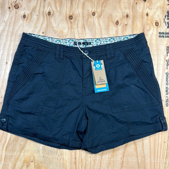 prAna Mari Short, Black - Picture 1 of 6